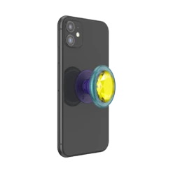 PopSockets Dichroic Jewel Golden Hour -PopSockets Soldes QRX Dichroic Jewel Golden Hour 05 Device Black Expanded
