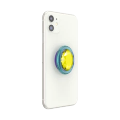 PopSockets Dichroic Jewel Golden Hour -PopSockets Soldes QRX Dichroic Jewel Golden Hour 06 Device White Collapsed