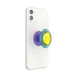 PopSockets Dichroic Jewel Golden Hour -PopSockets Soldes QRX Dichroic Jewel Golden Hour 07 Device White Expanded