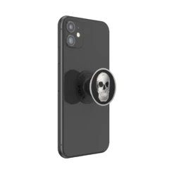 PopSockets Enamel Cranium -PopSockets Soldes QRX Enamel Cranium 05 Device Black Expanded