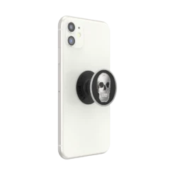 PopSockets Enamel Cranium -PopSockets Soldes QRX Enamel Cranium 07 Device White Expanded