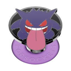 PopSockets Pokémon — Enamel Glow In The Dark Gengar Night Shade -PopSockets Soldes QRX Enamel Gengar Night Shade 03 Expanded