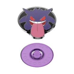 PopSockets Pokémon — Enamel Glow In The Dark Gengar Night Shade -PopSockets Soldes QRX Enamel Gengar Night Shade 06 Swap