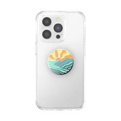 PopSockets Enamel Mountain Rays -PopSockets Soldes QRX Enamel Mountain20Rays 01 Front Device