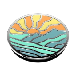PopSockets Enamel Mountain Rays -PopSockets Soldes QRX Enamel Mountain20Rays 02 Collapsed