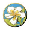 PopSockets Enamel Plumeria -PopSockets Soldes QRX Enamel Plumeria 01 Front