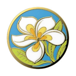 PopSockets Enamel Plumeria