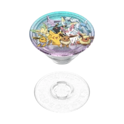 PopSockets Pokémon — Glitter Translucent Evolution Party -PopSockets Soldes QRX Glitter Translucent Evolution Party 06 Swap