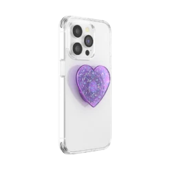 PopSockets Iridescent Confetti Dreamy Heart 13 PopSockets Iridescent Confetti Dreamy Heart -PopSockets Soldes QRX Iridescent20Confetti20Heart DreamyHeart 04 Device Collapsed