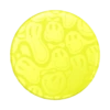 PopSockets Neon Jolt Yellow Smiley Melt -PopSockets Soldes QRX Neon Jolt Smiley Melt Spot Gloss 01 Front