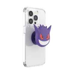 PopSockets Pokémon — PopOut Gengar Face -PopSockets Soldes QRX PopOuts Gengar Face 05 Device Expanded