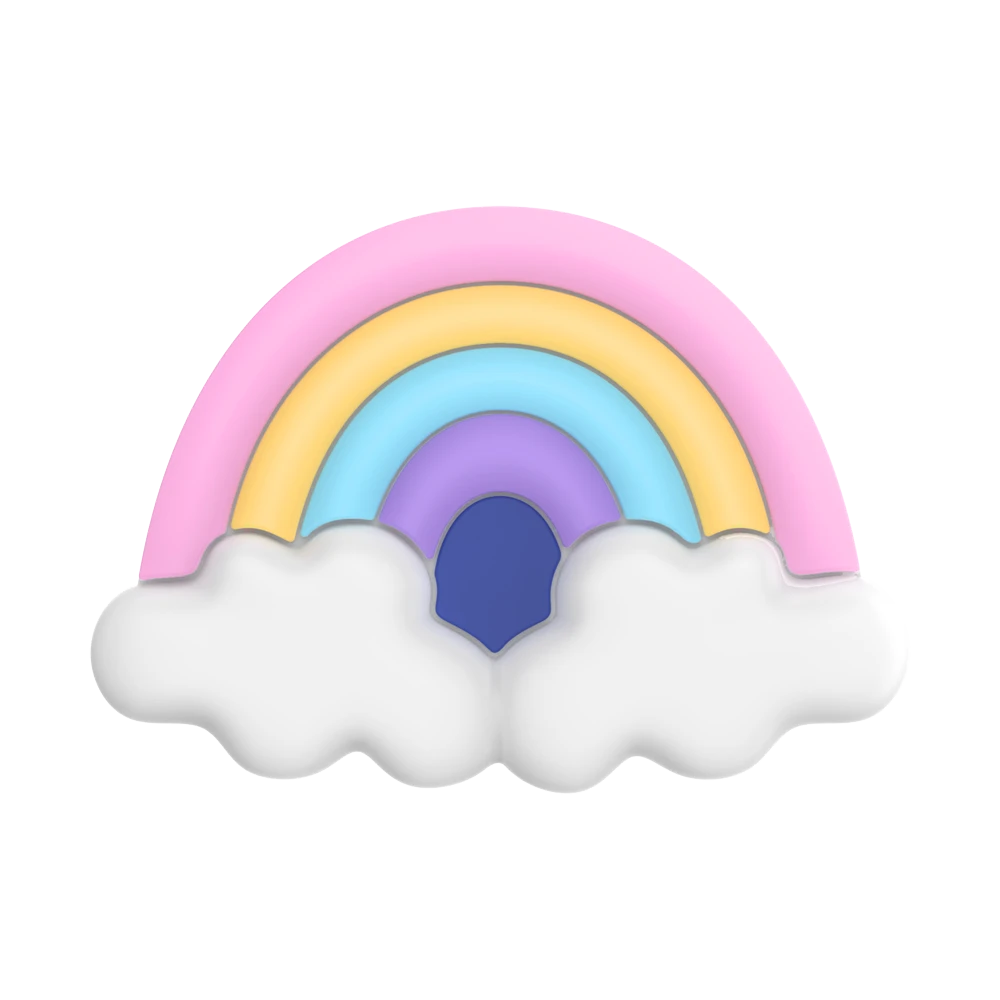 PopSockets PopOut Rainbow Fluff 3 PopSockets PopOut Rainbow Fluff