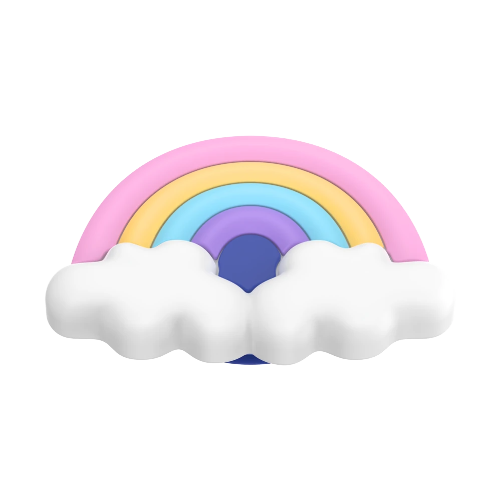 PopSockets PopOut Rainbow Fluff 5 PopSockets PopOut Rainbow Fluff – Image 3