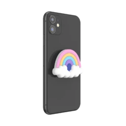PopSockets PopOut Rainbow Fluff 13 PopSockets PopOut Rainbow Fluff -PopSockets Soldes QRX PopOuts Rainbow20Fluff 04 Device Black Collapsed