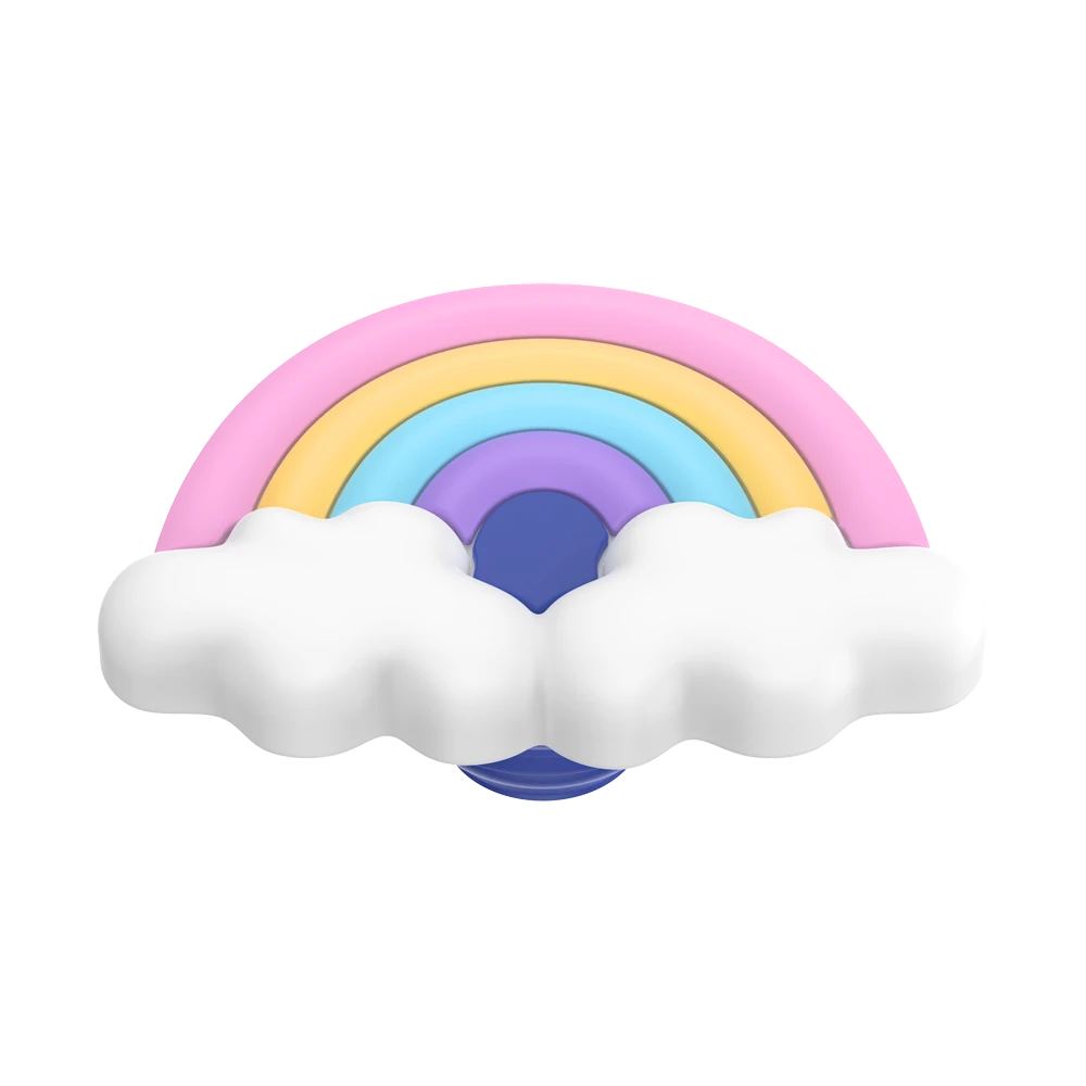 PopSockets PopOut Rainbow Fluff 10 PopSockets PopOut Rainbow Fluff – Image 8