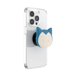 PopSockets Pokémon — PopOut Snorlax Face -PopSockets Soldes QRX PopOuts Snorlax Face 05 Device Expanded