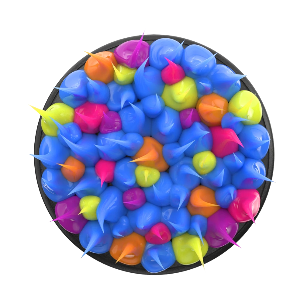 PopSockets Spiky Electric Blue 3 PopSockets Spiky Electric Blue