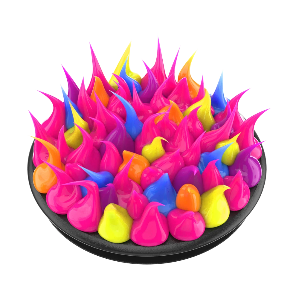 PopSockets Spiky Pink Acid 5 PopSockets Spiky Pink Acid – Image 3