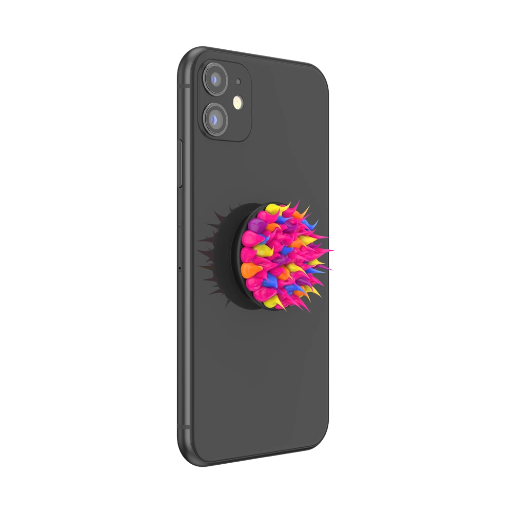 PopSockets Spiky Pink Acid 7 PopSockets Spiky Pink Acid – Image 5