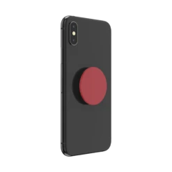 PopSockets Red -PopSockets Soldes Red Gloss 04 Device Black Collapsed
