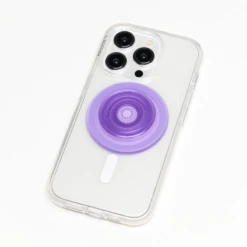 PopSockets Lavender Translucent — PopGrip For MagSafe - Round -PopSockets Soldes RoundPurple POPSOCKET ECOSYSTEM SOUP 09 27 20237863201