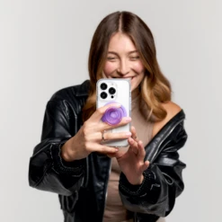 PopSockets Lavender Translucent — PopGrip For MagSafe - Round -PopSockets Soldes RoundPurple POPSOCKET ECOSYSTEM SOUP 09 27 20238169201