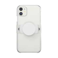 PopSockets PopGrip Slide Stretch White With Square Edges 9 PopSockets PopGrip Slide Stretch White With Square Edges -PopSockets Soldes Slide OSFM White 01D Front Device