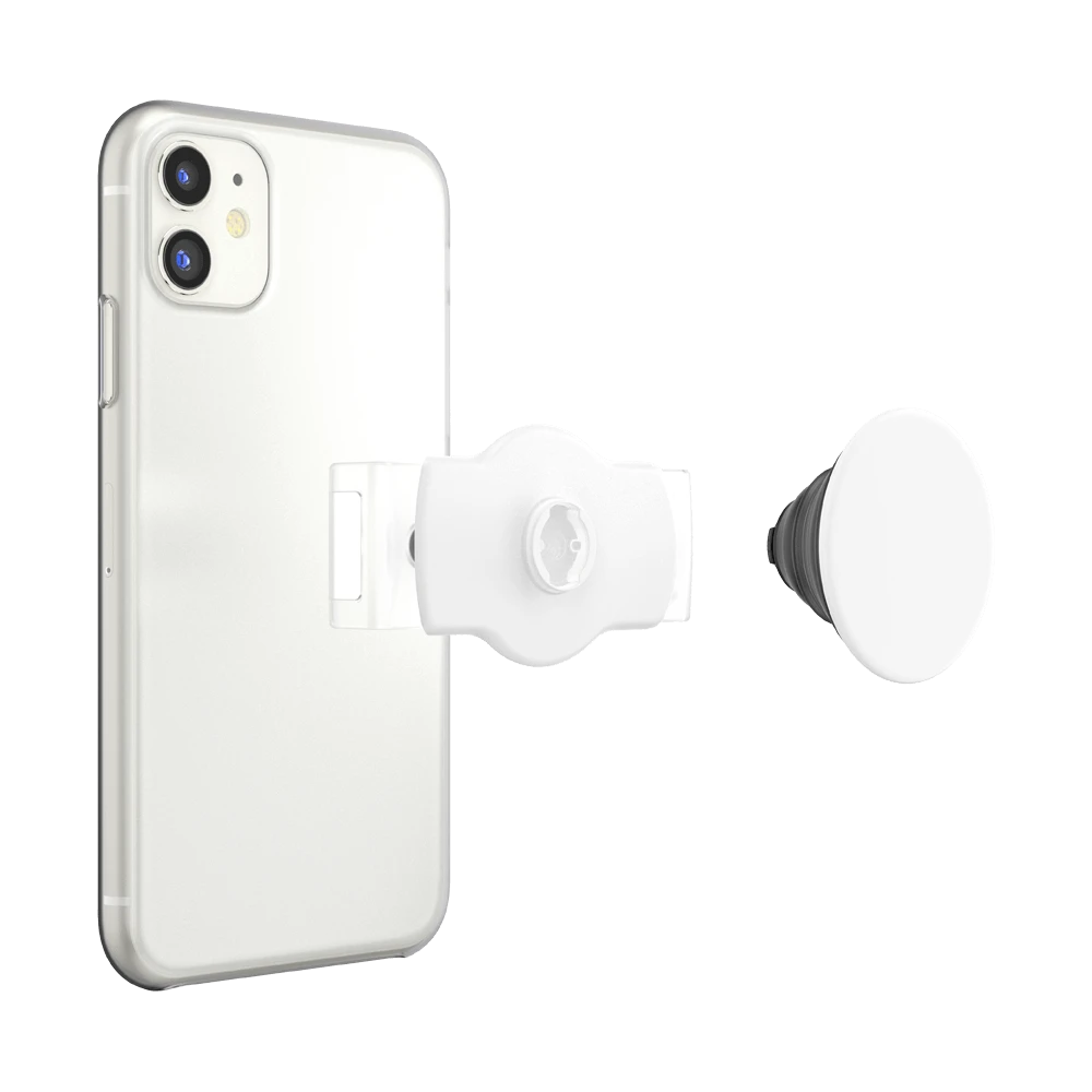 PopSockets PopGrip Slide Stretch White With Square Edges 6 PopSockets PopGrip Slide Stretch White With Square Edges – Image 4