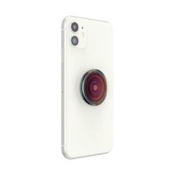 PopSockets Oil Slick 19 PopSockets Oil Slick -PopSockets Soldes Smoke Iridescent Oil Slick 06 Device White Collapsed