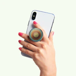 PopSockets Oil Slick 22 PopSockets Oil Slick -PopSockets Soldes Smoke Iridescent Oil Slick 09 Grip Phone