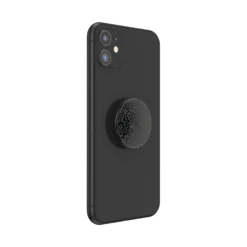 PopSockets Lace Noir -PopSockets Soldes Spot Gloss Lace Noir BK 04 Device Black Collapsed