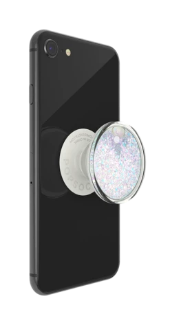 PopSockets Tidepool Halo White -PopSockets Soldes Tidepool Halo White 05 Device Black Expanded