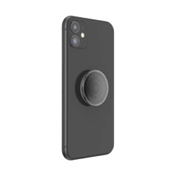 PopSockets Translucent Glitter Black -PopSockets Soldes Translucent Glitter Black 04 Device Black Collapsed