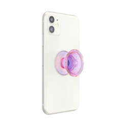 PopSockets Translucent Iridescent Pink -PopSockets Soldes Translucent Iridescent Pink 07 Device White Expanded