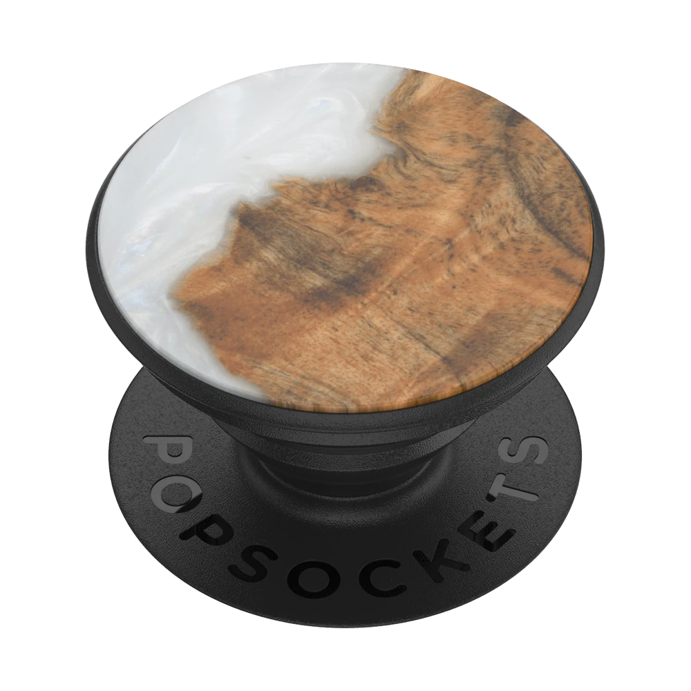 PopSockets Wood Resin Pearl 4 PopSockets Wood Resin Pearl – Image 2
