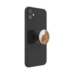 PopSockets Wood Resin Pearl 15 PopSockets Wood Resin Pearl -PopSockets Soldes Wood Resin Pearl White 05 Device Black Expanded