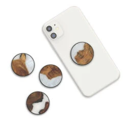 PopSockets Wood Resin Pearl 12 PopSockets Wood Resin Pearl -PopSockets Soldes Wood Resin Pearl White 13 Varients