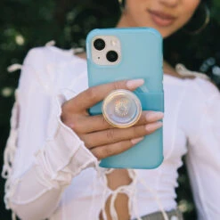 PopSockets Opalescent Blue — IPhone 14 Pro For MagSafe -PopSockets Soldes blue opalescent iphone 14 2